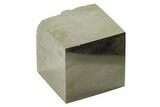Bargain, Shiny, Natural Pyrite Cube - Navajun, Spain #118314-1